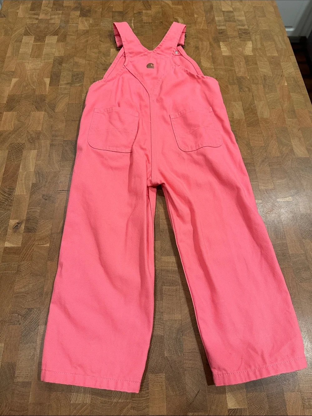 Carhartt Toddler Girls Pink Overalls 3t